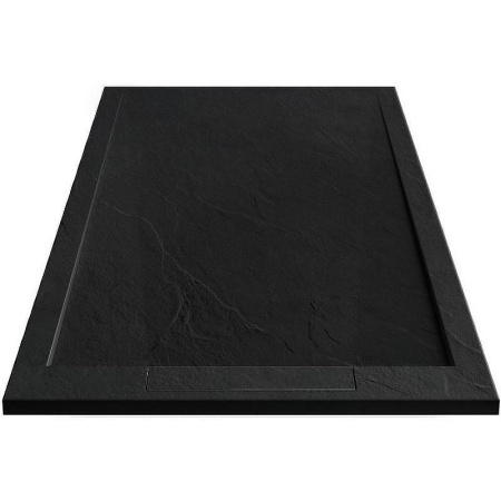 душевой поддон из искусственного камня esbano luxe esp-lx128b 120×80 esplx 128b черный матовый