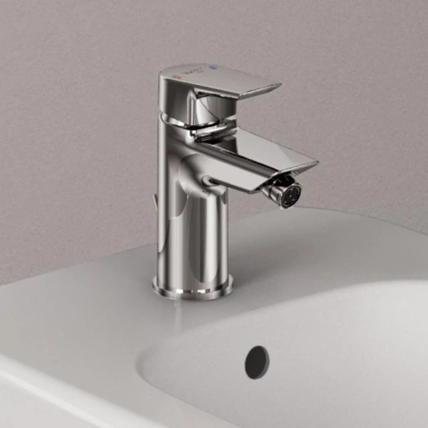 смеситель ideal standard tesi a6579aa для биде, с донным клапаном, хром