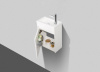 тумба под раковину belbagno pietra mini 40 pietra mini-400-1a-so-bl-l подвесная bianco lucido