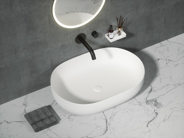 раковина-чаша boheme armadi art monaco 50 879-50 белая матовая