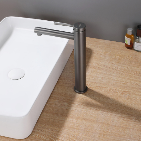 смеситель для раковины abber emotion af8811ng никель