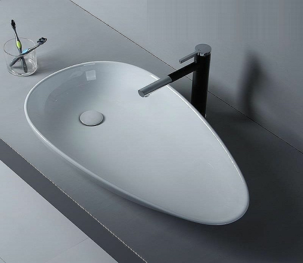 раковина-чаша ceramalux 66 7862-1 белая глянцевая