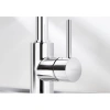 смеситель для кухни с выдвижным изливом blanco mida-s 521454 хром