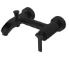 Смеситель для ванны Bravat Waterfall Black F673107BM-01 черный матовый