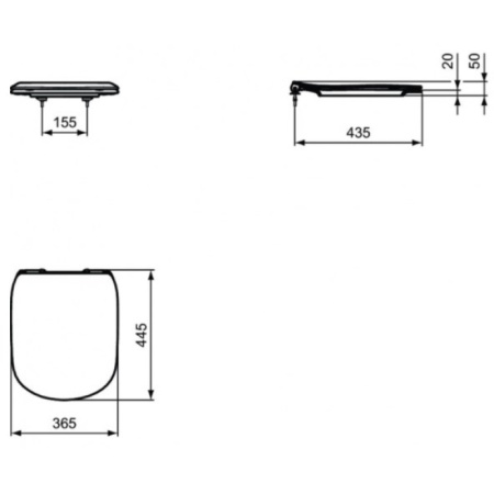 комплект подвесной унитаз t007901 + t352701 + система инсталляции r046367 ideal standard prosys tesi rt007902