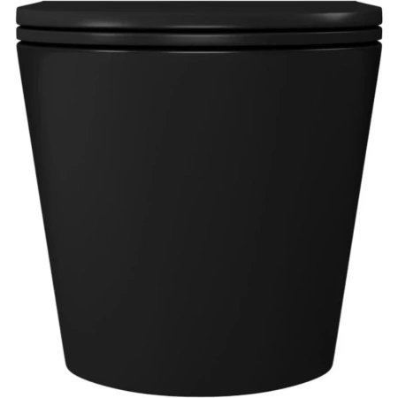 унитаз d&k venice dt1026025 подвесной черный с сиденьем микролифт