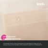 штора iddis p01pe18i11 для ванной 200x180 см бежевый pe