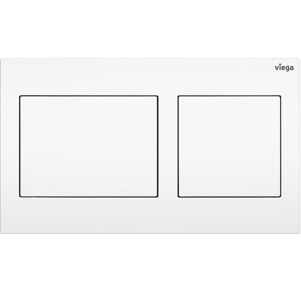 клавиша смыва viega prevista visign for style 8611.1 773250 белая матовая