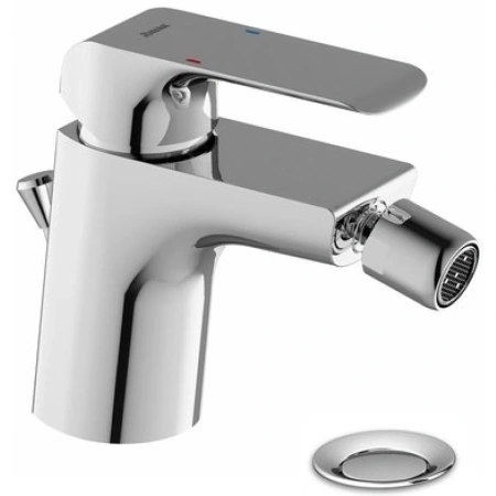 Смеситель Ravak Flat X070122 для биде, с донным клапаном, хром Смеситель Ravak Flat X070122 для биде, с донным клапаном, хром