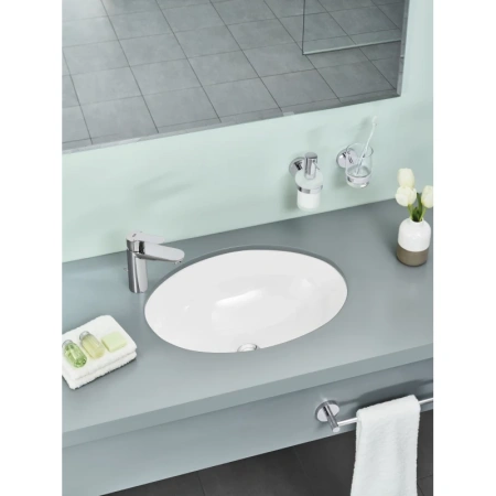 смеситель для раковины с цепочкой grohe bauedge 23329000