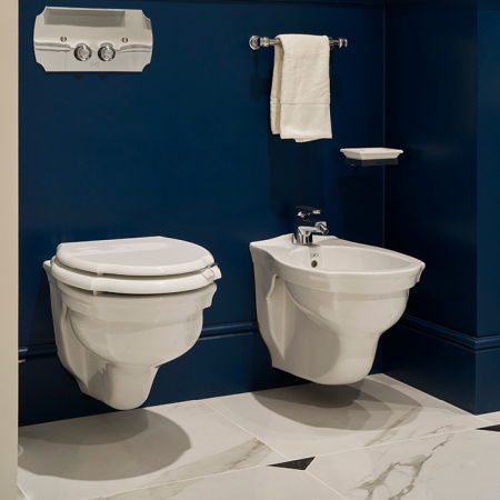 devon&devon westminster унитаз подвесной 35x54см, цвет: белый