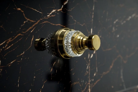 крючок boheme aura 10246-g для ванны, золотой