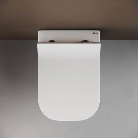 унитаз ceramicanova new day cn3005 подвесной, с сиденьем микролифт, белая