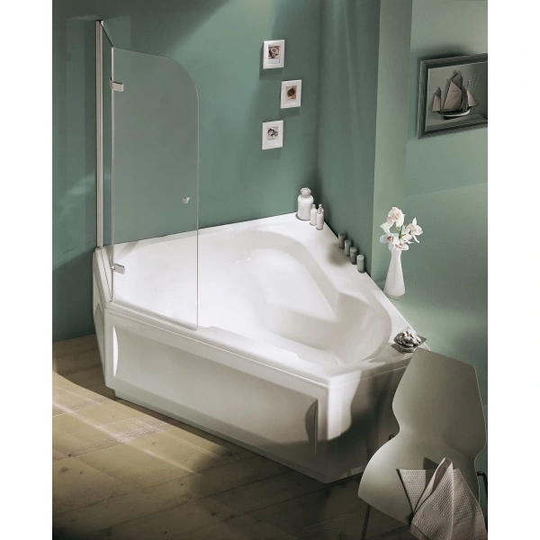 акриловая ванна jacob delafon bain douche 145x145 l e6222ru-00 без гидромассажа