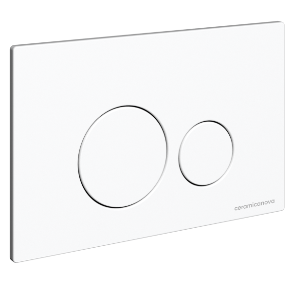 инсталляция ceramicanova envision round cn1001w для унитаза с клавишей смыва белая