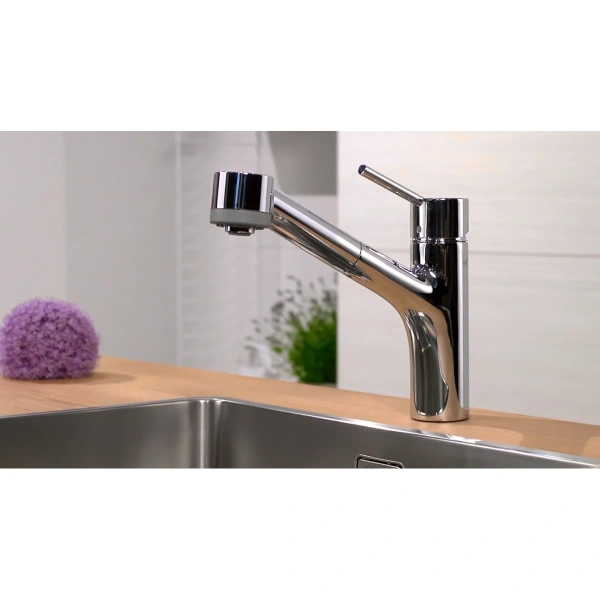 смеситель для кухни hansgrohe talis m52 32841000, хром