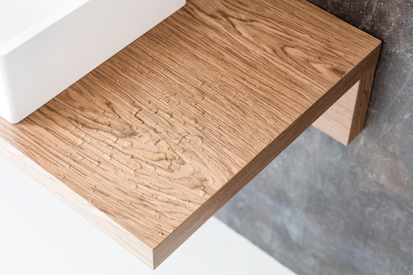 столешница под раковину ravak formy l 100 x000000834 дуб