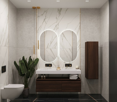 раковина boheme armadi art flat 140 888-140 двойная белая матовая