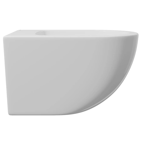 биде aqueduto ovo ovo0310 подвесное, 52.5х36.5 см, белый глянцевый