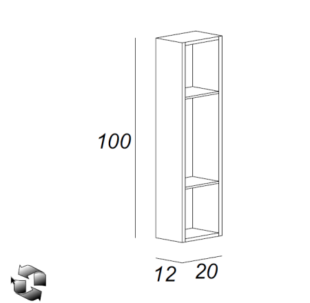 полка cezares urban 30 55165 spatolato bianco полка cezares urban 30 55165 spatolato bianco