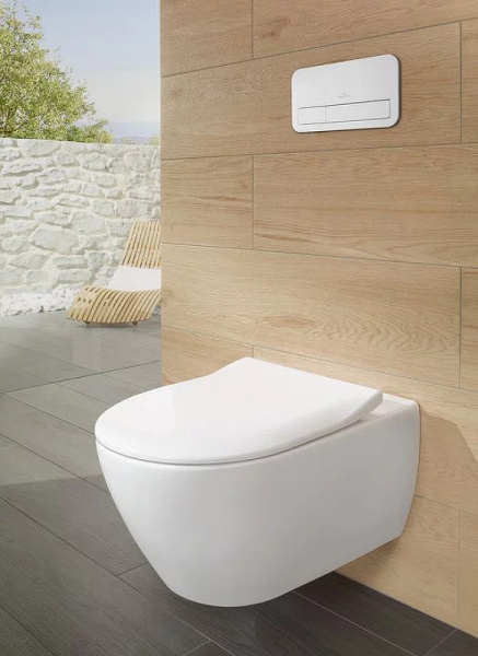 унитаз villeroy & boch subway 2.0 5614r001/9m78s101 подвесной безободковый, с крышкой сиденьем, альпийский белый