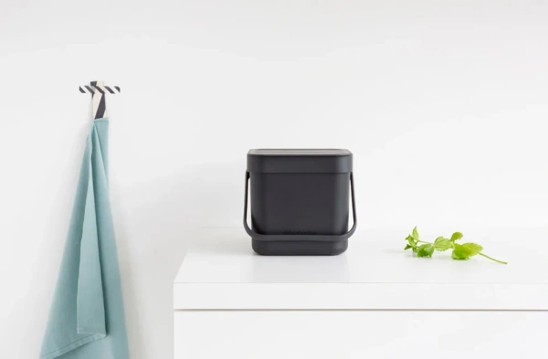 Мусорное ведро Brabantia Sort&Go 209888 3 л, серое