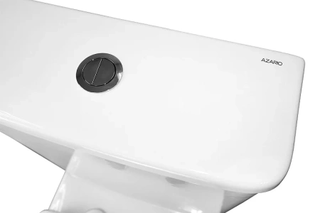 унитаз компакт azario anteo round az-1219a напольный, безободковый, с бачком и сиденьем микролифт, 63х38.5х82 см, белый