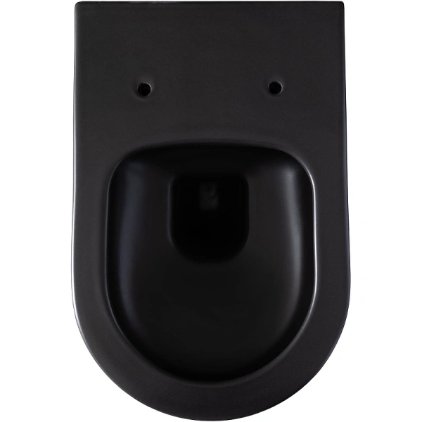 унитаз подвесной allen brau priority 1 4.31001.31 без сиденья, черный матовый