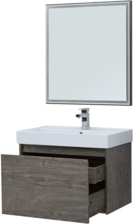 мебель для ванной aquanet nova lite 75 дуб рошелье (1 ящик)