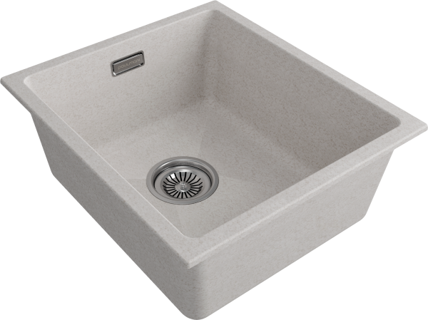 кухонная мойка paulmark lumi 41uni lu41-be, it-granit, цвет бежевый кухонная мойка paulmark lumi 41uni lu41-be, it-granit, цвет бежевый