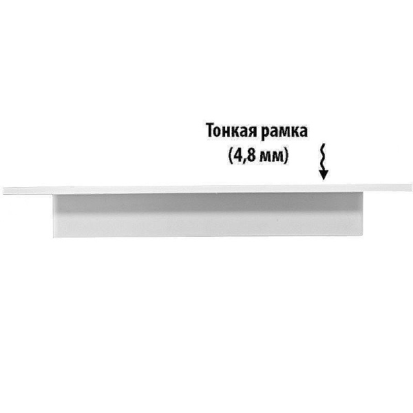 клавиша смыва esbano slim-37gw esinslm37gw белая глянцевая