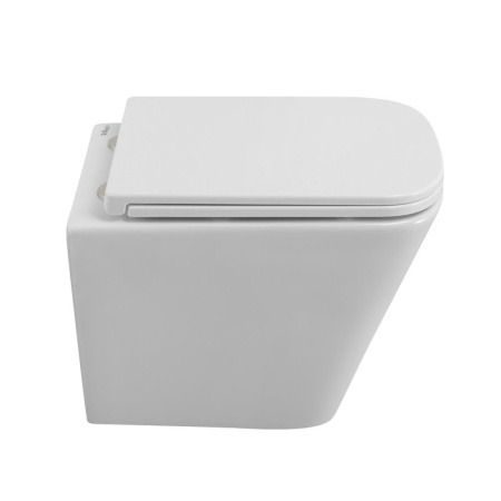 унитаз подвесной безободковый belbagno due bb3103chr/sc, с сиденьем микролифт, цвет белый унитаз подвесной безободковый belbagno due bb3103chr/sc, с сиденьем микролифт, цвет белый