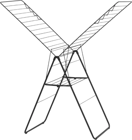 сушилка для белья brabantia hangon 403460 черный матовый