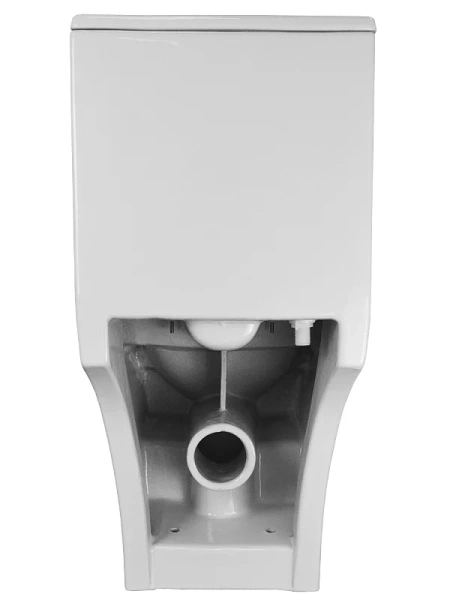 унитаз моноблок azario terni az-8618t напольный, безободковый, слив "торнадо", с сиденьем микролифт, 67x35x76 см, белый