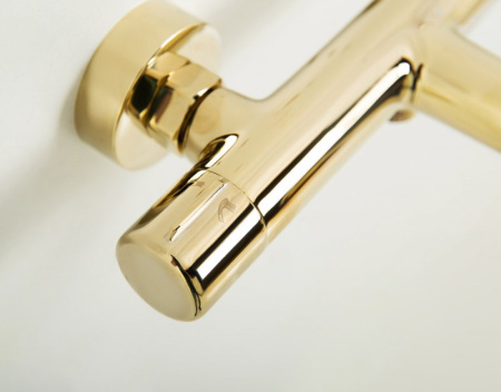 смеситель для ванны belbagno uno uno-vasm/dfs-oro золото