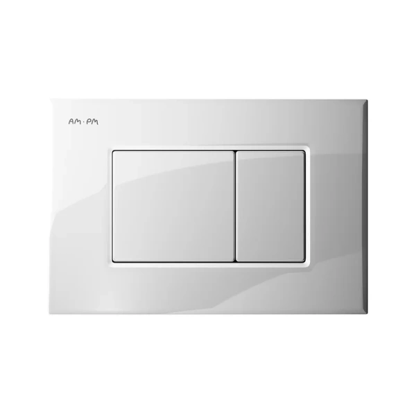 кнопка для инсталляции am.pm pro с s i070201 цвет белый глянцевая