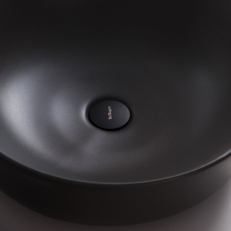 раковина-чаша belbagno 41 bb1315-h301 черная матовая