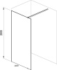 душевая перегородка ravak walk-in wall 140 gw9wm0c00z1 профиль хром, стекло прозрачное