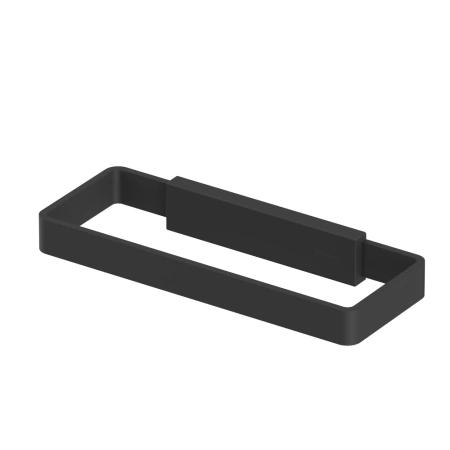 Полотенцедержатель 20 см Whitecross Cubo CU2458BL черный мат