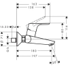 смеситель для раковины hansgrohe focus e2 31923000