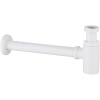 Сифон для раковины Abber AF0030W 1 1/4"-32, белый матовый