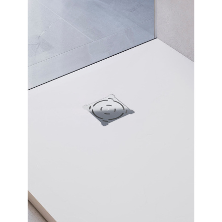 душевой поддон из искусственного камня rgw st-w 16152913-01 90x130 см, белый
