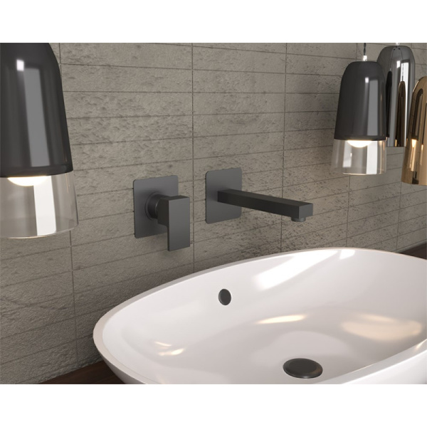смеситель для раковины paini dax-r 84pz208rq черный матовый