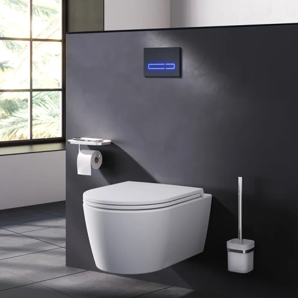 кнопка для инсталляции am.pm touch pro черная глянцевая