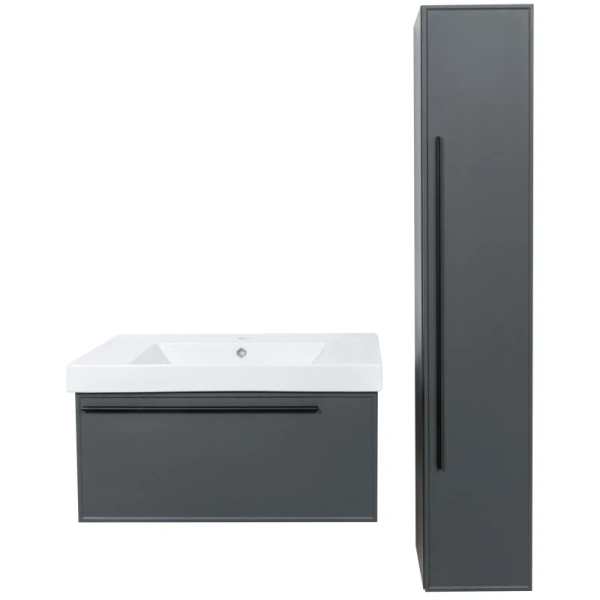 пенал la fenice elba fnc-05-elb-g-30 подвесной l/r, серо-зеленый матовый