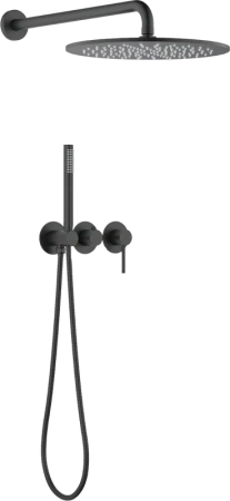 Душевой комплект Timo Saona SX-2349/03SM С ВНУТРЕННЕЙ ЧАСТЬЮ, черный