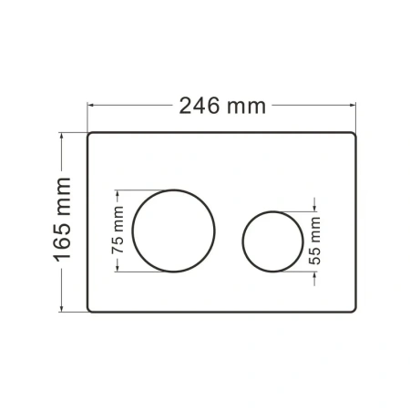 кнопка для инсталляции abber ac0121rg для унитаза, металическая, золото розовое