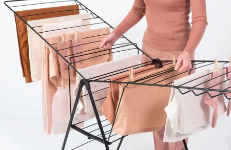 сушилка для белья brabantia hangon 403460 черный матовый