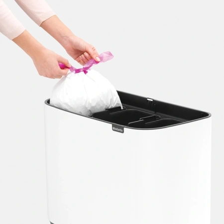 мусорное ведро brabantia bo touch bin 313523 11 + 11 + 11 л