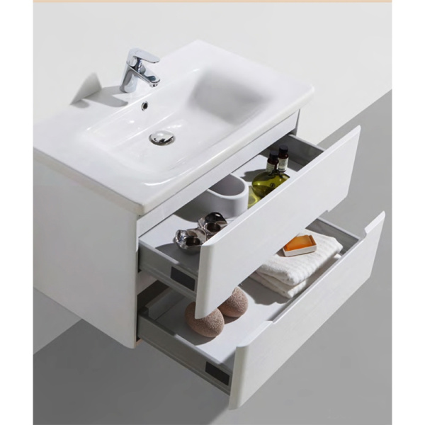тумба под раковину belbagno soft 100 soft-1000-2c-so-bf подвесная bianco frassinato